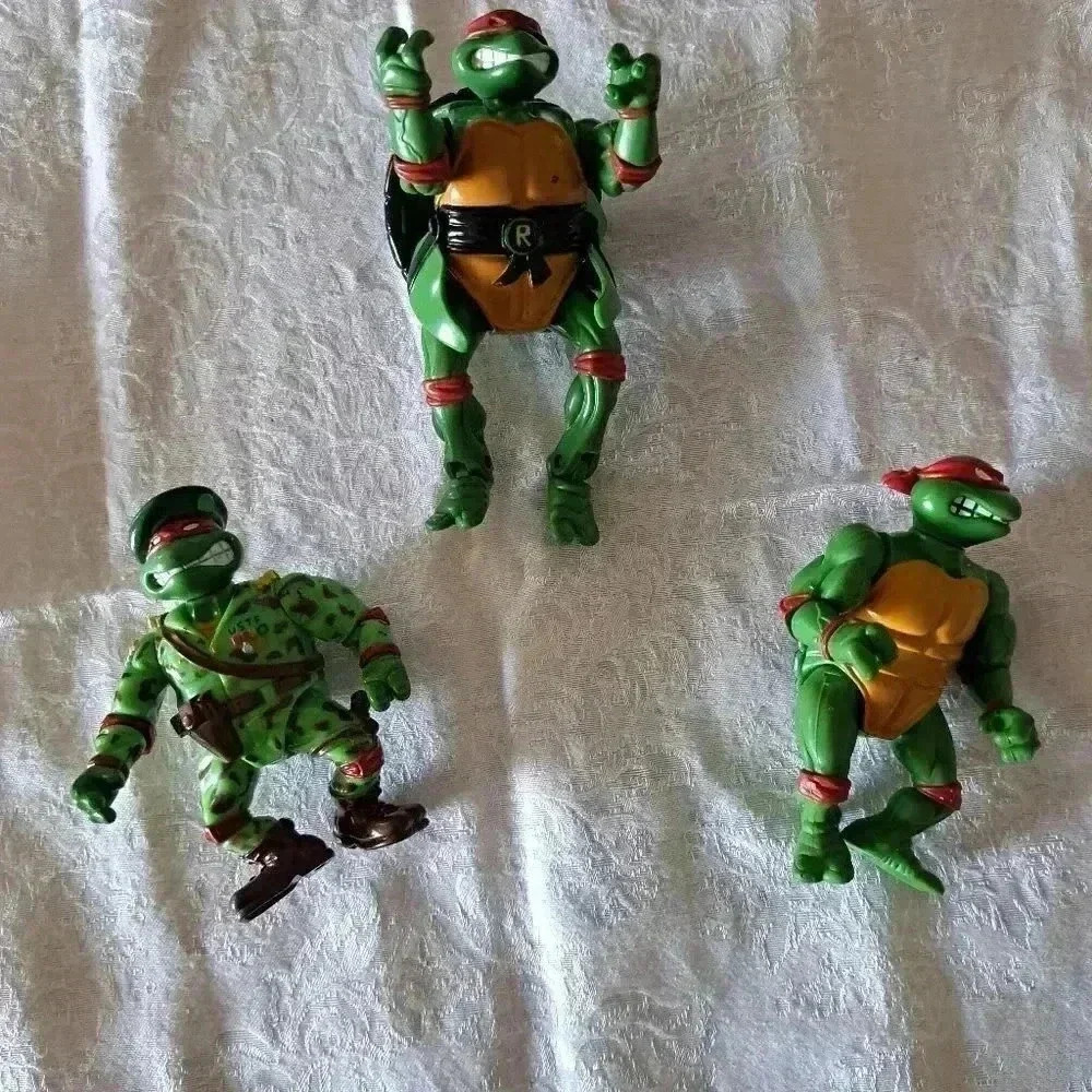 TEENAGE MUTANT NINJA TURTLES RAPHAEL VINTAGE COLLECTIBLE 1992 PLAYMATES - Picture 7 of 7